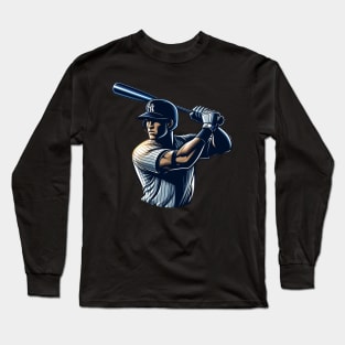 Baseball player Long Sleeve T-Shirt